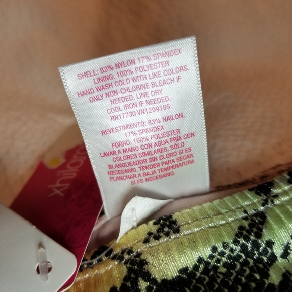 NWT CHEEKY RAINBOW REPTILE PRINT BIKINI SWIM VOLLEYBALL BOTTOM Large - Picture 3 of 4